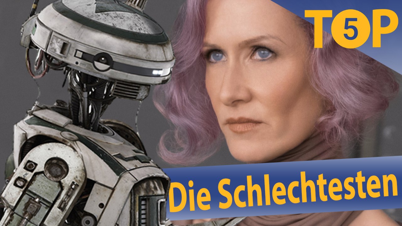 Die schlechtesten Star Wars Charakere