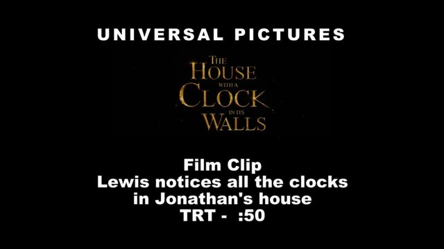 The House With A Clock In Its Walls - Clip 04 Lewis Notices All The Clocks In Jonathans House (English) HD