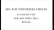 2020-11 cours de DNL Mathématiques-Chinois
