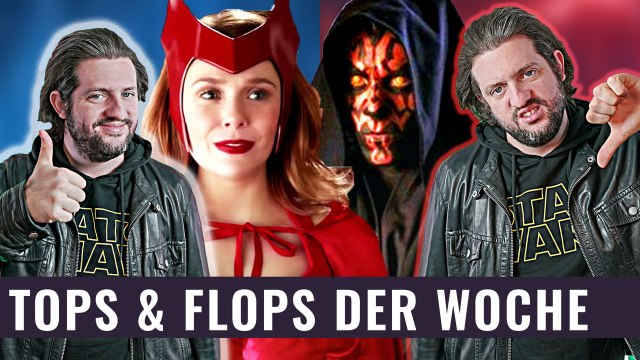 Erste Infos zu WandaVision & George Lucas Star Wars Sequel Trilogie | Top und Flop