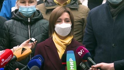 Поздравления Майе Санду от ЕС и России