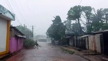 Fuertes vientos y lluvias sacuden Caribe de Nicaragua anticipando llegada de Iota