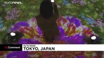 Souffler sur des pissenlits virtuels au Japon