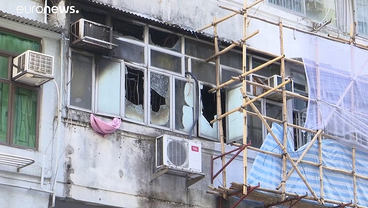 قتلى وجرحى جراء حريق اندلع في مبنى سكني في هونغ كونغ