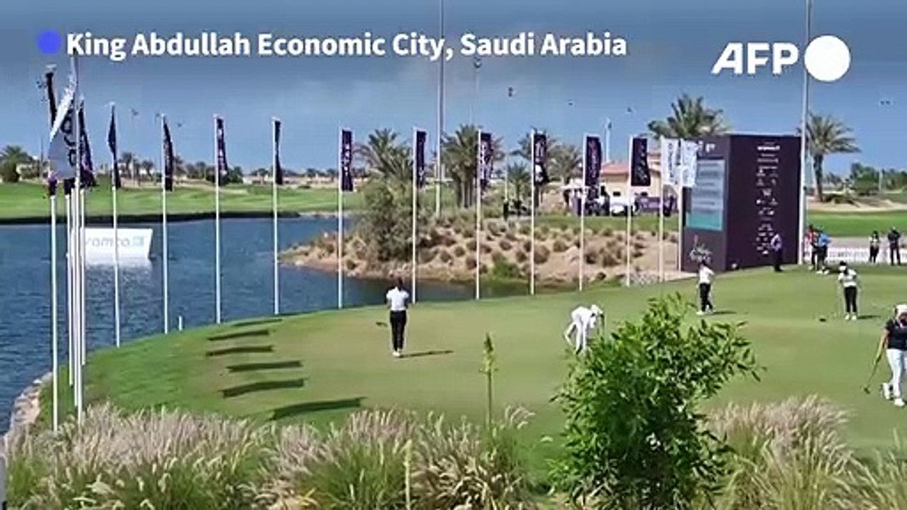 Saudi Arabia hosts Ladies European golf Tour in Jeddah Vidéo Dailymotion