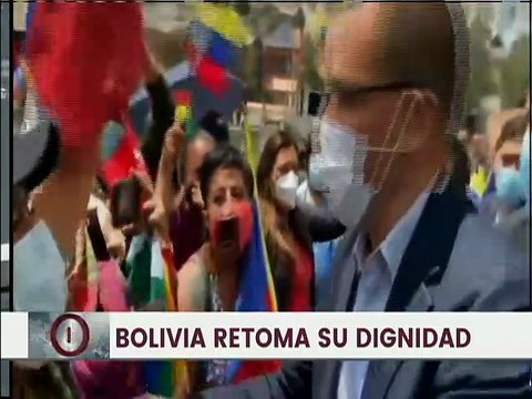 Canciller Arreaza: Venezuela retomo su sede diplomática en Bolivia con dignidad junto a los movimientos sociales