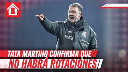 Tata Martino descartó hacer rotaciones para juego vs Japón