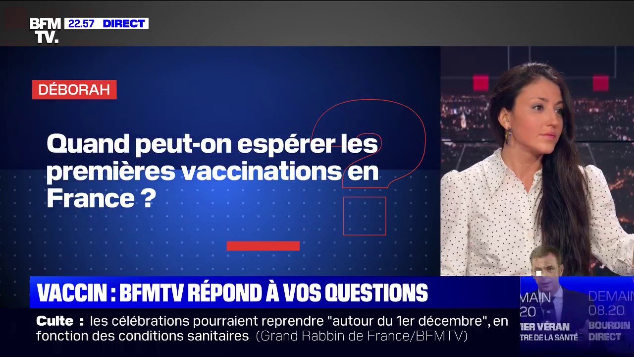 Quand peut-on espérer les premières vaccinations en France ? BFMTV répond à vos questions