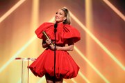Jennifer Lopez Wore the Mini Version of an Over the Top Ball Gown