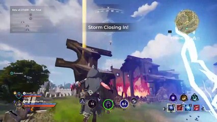 Spellbreak Gameplay BR #7 - Stone_Ice Killer Combo and Beta 2 Ends