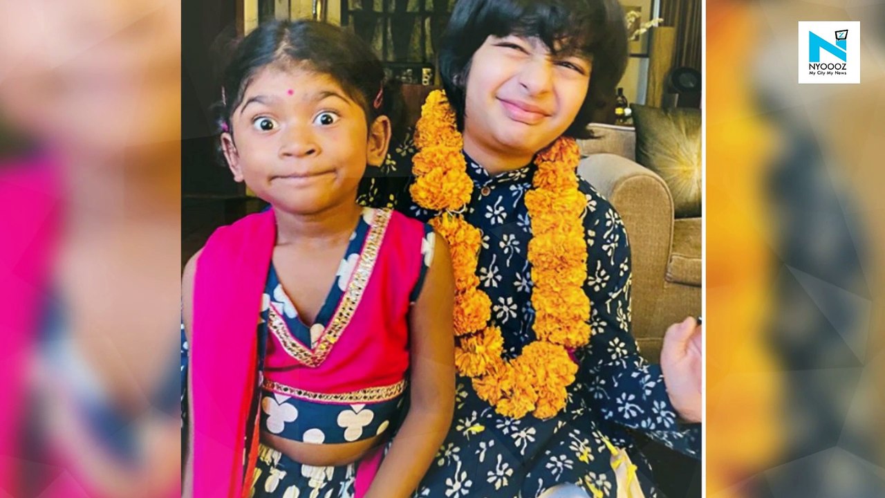 Mandira Bedi's kids Vir and Tara celebrate first Bhai Dooj