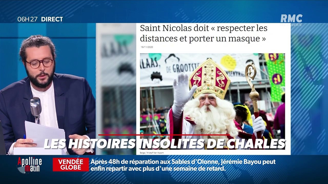 « Les 3 histoire de Charles Magnien » : Quand la Belgique rassure les enfants en vue de Saint-Nicolas et les personnalités avec lesquelles les Français aimeraient se confiner - 17/11
