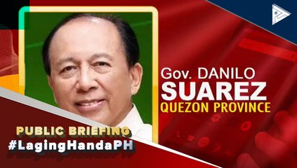 #LagingHanda | Update sa sitwasyon sa Quezon Province