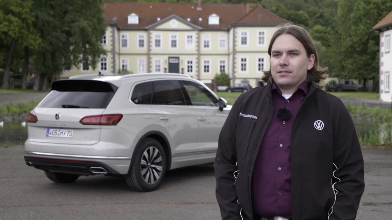 Diesen Job übernimmt im Touareg nun der „Park Assist Plus mit Fernbedienung“ - Sebastian Munk
