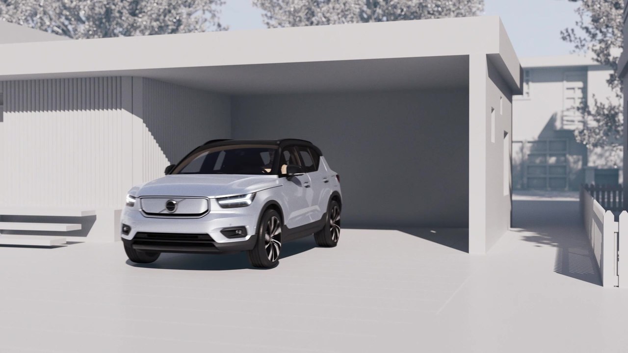 Volvo XC40 Recharge P8 New User Interface Driver Information Module