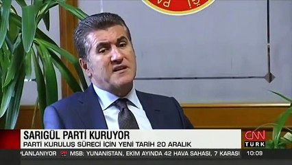Mustafa Sarıgül partisinin kuruluş tarihini öne çekti