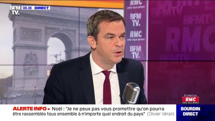 Olivier Véran ne veut pas d'une "résurgence de l'épidémie" pendant les fêtes comme au Canada
