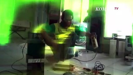 Penyandang Difabel di Grobogan Ciptakan Alat Sterilisasi Uang