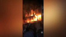 Touba : Un violent incendie fait d'énormes dégâts au marché ocass