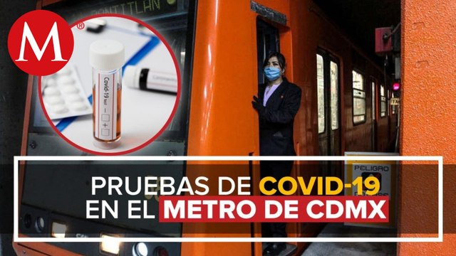 Gobierno de CdMx aplicará pruebas de covid-19 en estaciones de Metro; conoce en cuáles