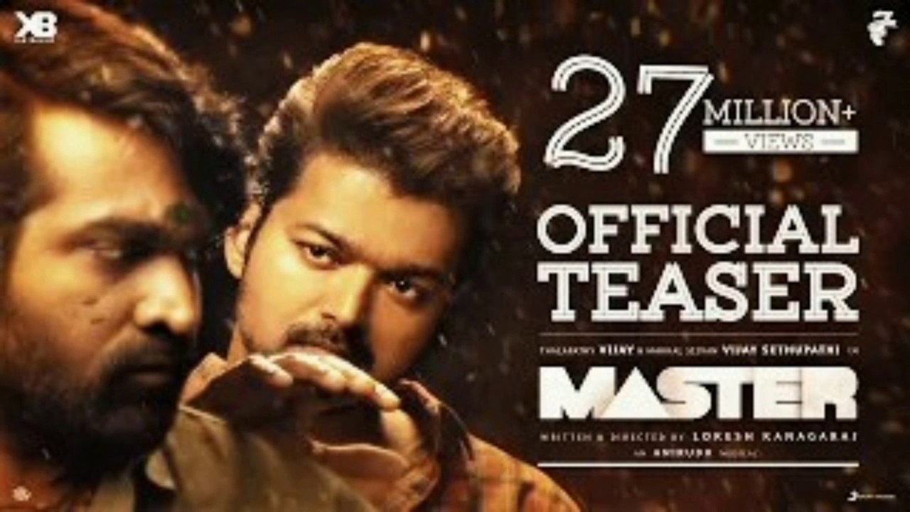 Master - Official Teaser | Thalapathy Vijay | Anirudh Ravichander | Lokesh Kanagaraj
