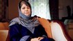 Centre driving out Muslims from Kashmir: Mehbooba Mufti
