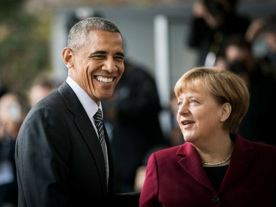 'Ein guter Mensch': Barack Obama ist begeistert von Angela Merkel