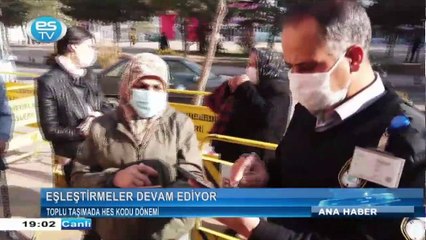 Video herunterladen: Toplu taşımada hes kodu dönemi