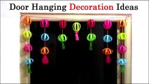 Paper Ball Hanging Decoration for Home | Decoration Ideas with Paper | DIY Door/Wall Decor Ideas