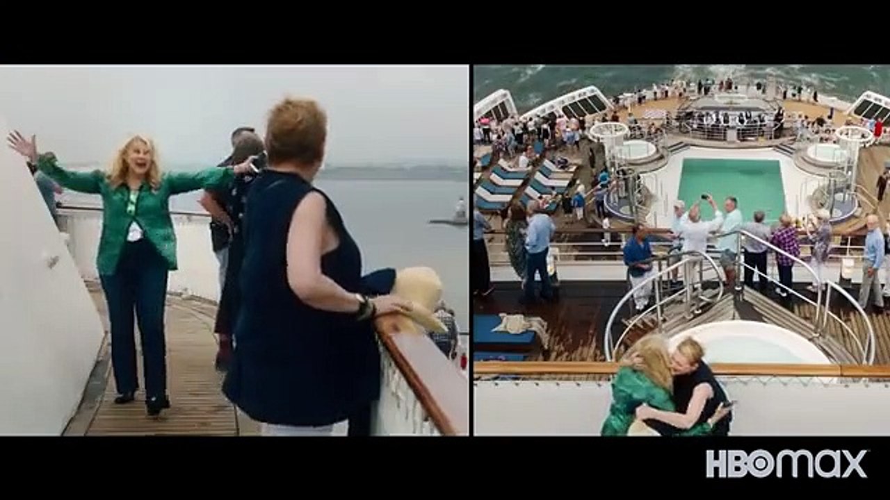 Meryl Streep sur le Queen Mary 2 dans la bande...