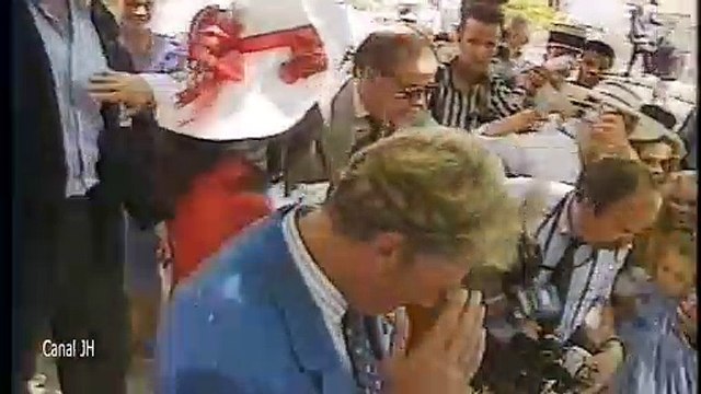 Johnny Hallyday - Mariage avec Adeline - Journaux télévisés