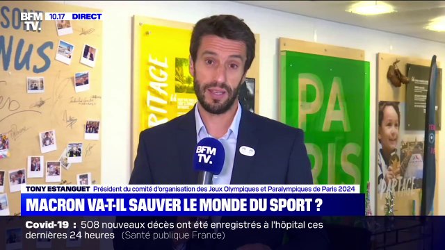 Covid-19: Tony Estanguet évoque un impact immédiat de plus d'un milliard d'euros dans le sport