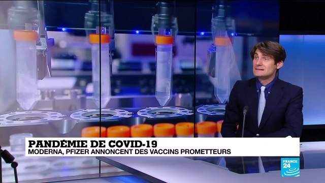 Covid-19 : Moderna, Pfizer annoncent des vaccins prometteurs