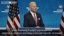Joe Biden warns ‘people may die’ if Donald Trump continues refusing to concede US election