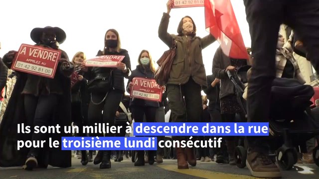 On va crever! : à Lyon, nouvelle mobilisation des restaurateurs et commerçants