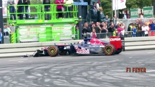 6 Times F1 Cars Crashed in Festivals