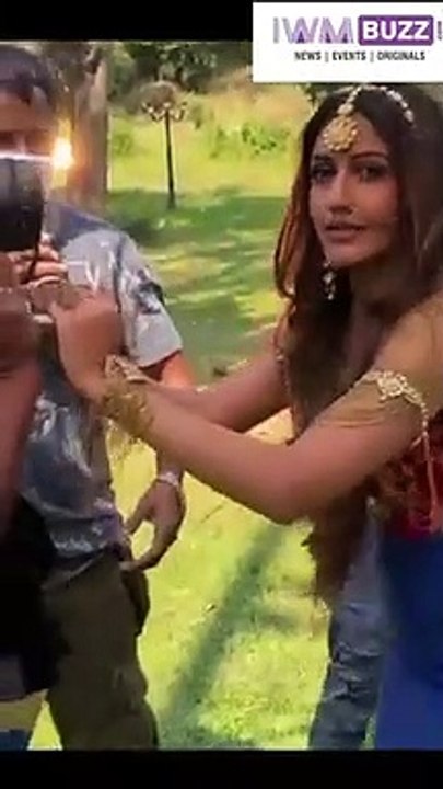 Naagin 5 Surbhi Chandna performs a difficult stunt