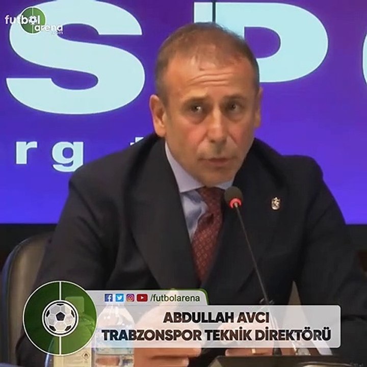 Abdullah Avcı: "Oyuncu kaynağının her zaman verimli olduğu topraklardayız"