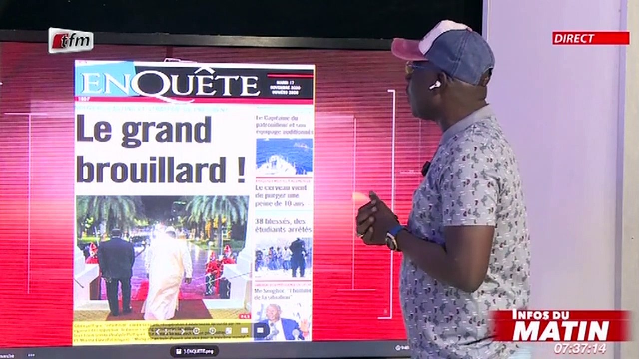 Infos du matin - "Li ci Yenekay Yi" avec Lamine Samba - 17 Novembre 2020