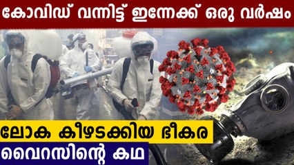ഒരു വർഷം..ഈ ഭീകര വൈറസ് മനുഷ്യനെ തിന്നാൻ തുടങ്ങിയിട്ട്