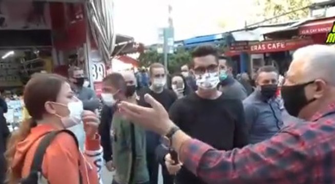 AKP’ye toz kondurmayan kadına vatandaş öyle bir soru sordu ki...