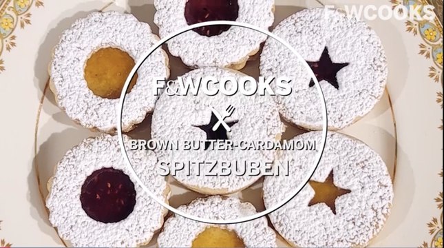 Melanie Hansche's Brown Butter-Cardamon Spitzbuben | Food&Wine Cooks | Food&Wine