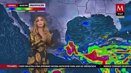 Pamela Longoria nos da el pronóstico del tiempo para este viernes 20 de noviembre