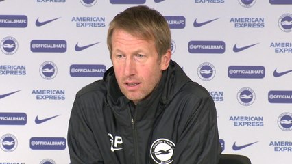 "Danny Welbeck enjoys being here" Brighton's boss Graham Potter on the challenge against Villa