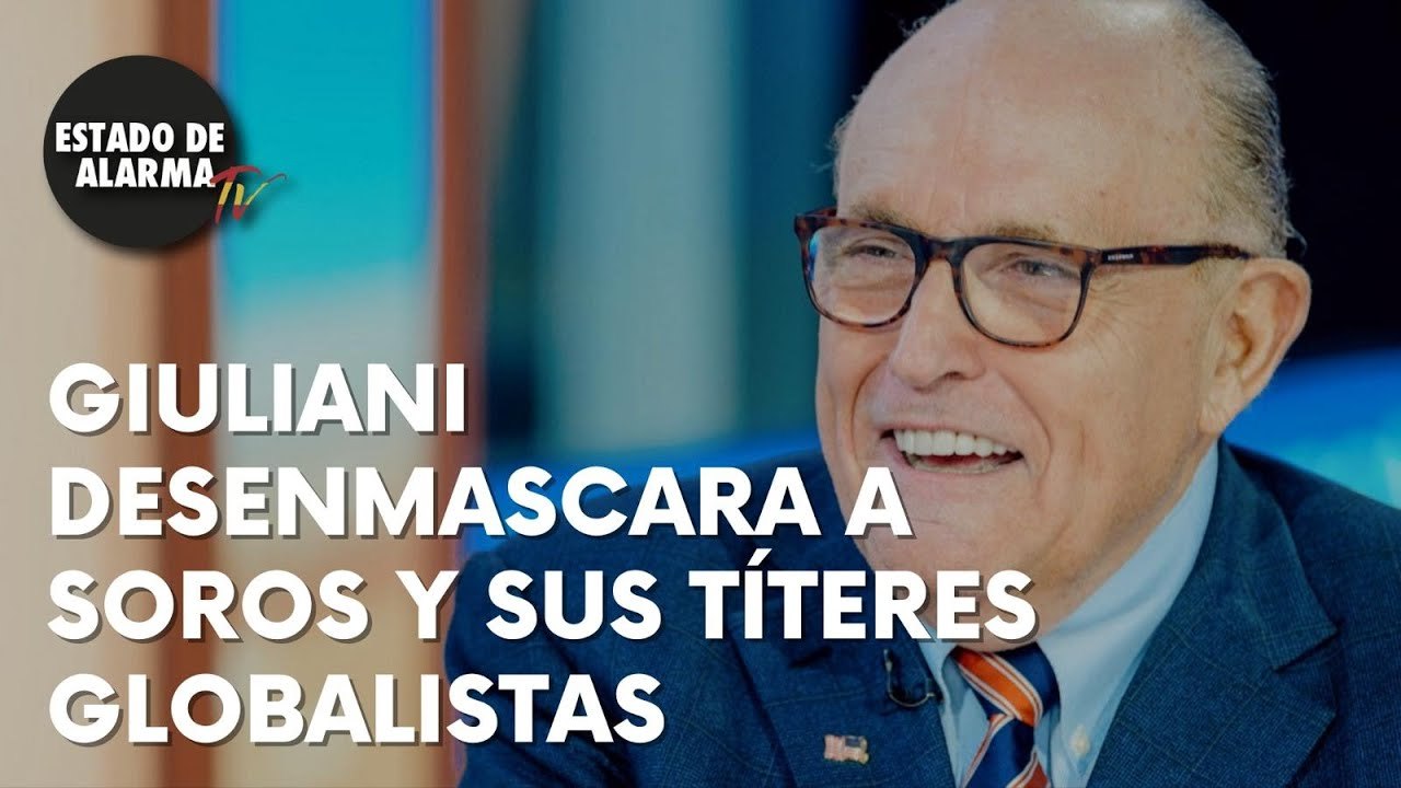 ¡VERDADES COMO PUÑOS! GIULIANI desenmascara a SOROS y sus títeres GLOBALISTAS