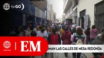 Comerciantes ambulantes toman las calles de Mesa Redonda | Edición Mediodía (HOY)