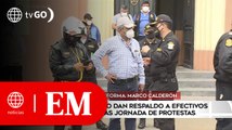 Policías en retiro dan respaldo a efectivos investigados tras protestas | Edición Mediodía (HOY)