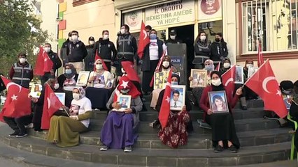 DİYARBAKIR - Evlat nöbeti 442'nci gününde