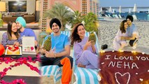 Neha Kakkar Rohanpreet Singh Honeymoon Pics | Neha Kakkar Rohanpreet Honeymoon Romance | Boldsky
