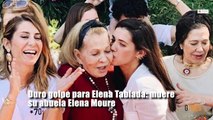 Elena Tablada despide a su abuela materna, un referente fundamental de la familia